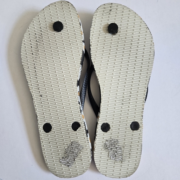 Havaianas Slim daisy flip flop sandal thongs womens size 8.5/9 or 39/40 - Picture 4 of 5